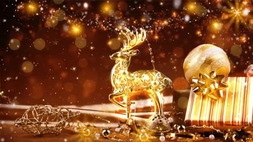 Fondo de Navidad año nuevo 4k