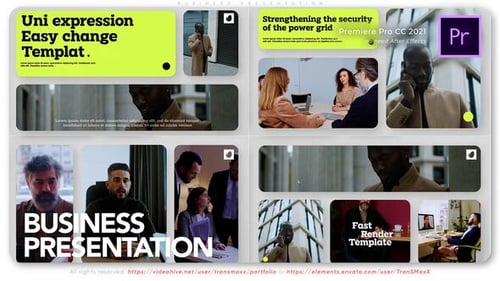 Modern Multi-screen Corporate Business Presentation Opener