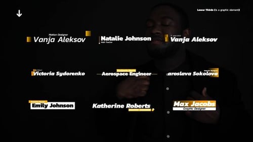 Lower Thirds | MOGRT