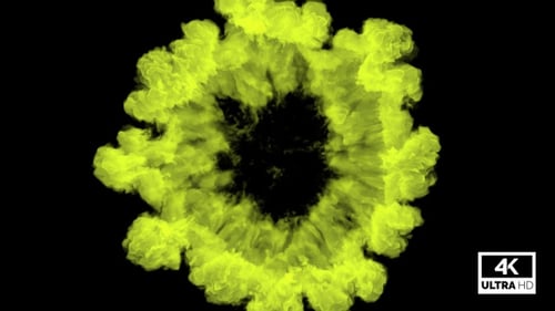 Smoke Shockwave Explosion Light Green