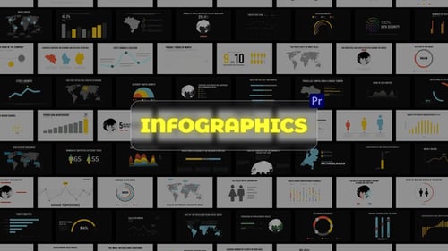 Animated Infographics for Business Data Visualizations and Reports