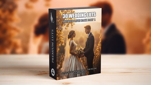 Professional Cinematic Wedding Color Grading LUTs Pack