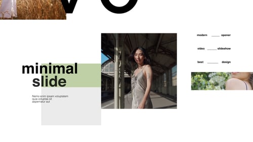 Typography Video Slideshow