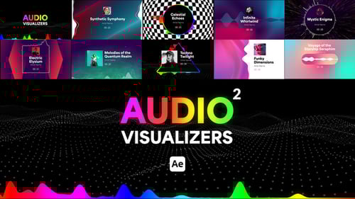 Audio Visualizers Pack, Broadcast Packages ft. premiumilk & music ...