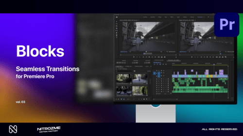 Blocks Transitions vol. 03 para Premiere Pro