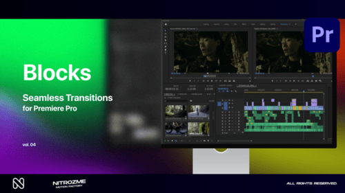 Blocks Transitions vol. 04 para Premiere Pro