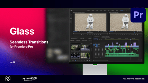 Glass Transitions Vol. 14 for Premiere Pro