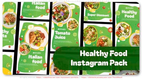 Healthy Food Promo - Instagram Stories