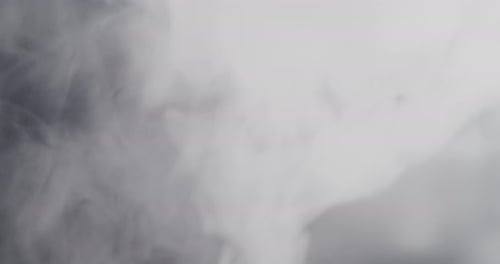 Flowing Wispy Smoke on Dark Background