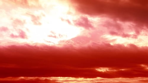 Sonnenuntergang Zeitraffer eines Dämmerungshimmels Dramatisch ein Himmel mit Wolken