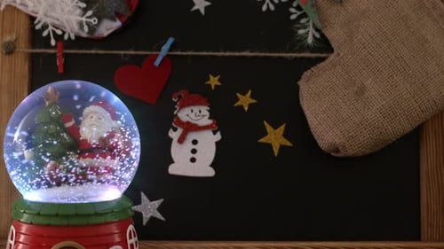 Christmas Decoration And Santa Claus Sphere 2