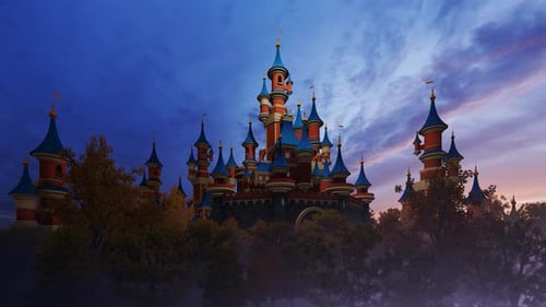Castillo de fantasía en Park Forest
