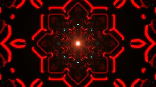 Colorfull Vj Tunnel Loop