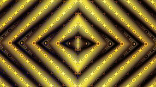 Looping pattern. Abstract background Equalizer DJ disco neon led lighting. Kaleidoscope, mandala