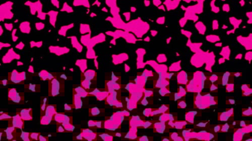 Dynamic Abstract Magenta Organic Shapes Loop Background