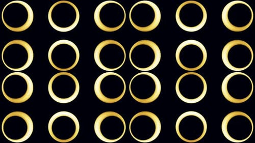 Geometric Golden Circle Reveals and Transitions Pack