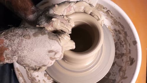 Pot Clay Decorative Art Skill Workshop