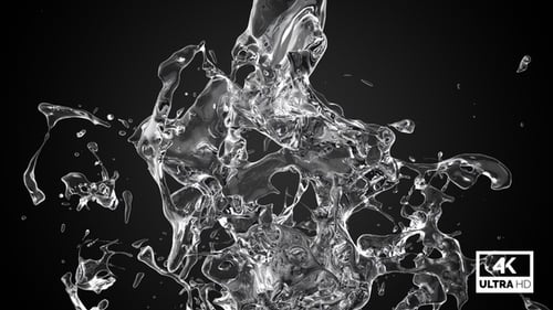 Pure Water Jet Stream Splash V5