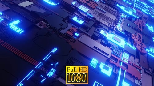 Sci Fi Loop-Hintergrund HD