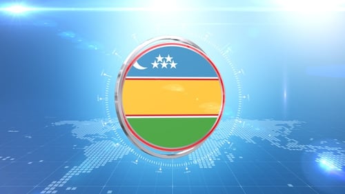 Karakalpakstan Flag Transition