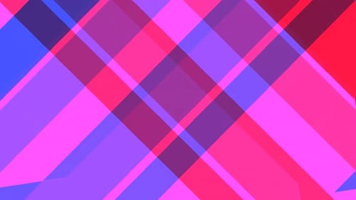 Abstract Geometric Motion Background Loop with Colorful Shapes