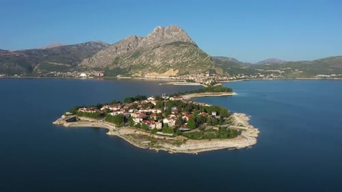 Egirdir Town and Lake in Turkey