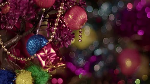 Festive Christmas Ornaments Decoration Holiday