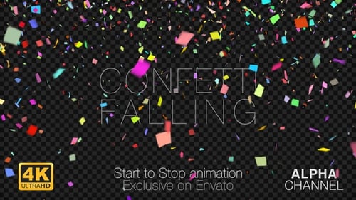 Confetti Falling