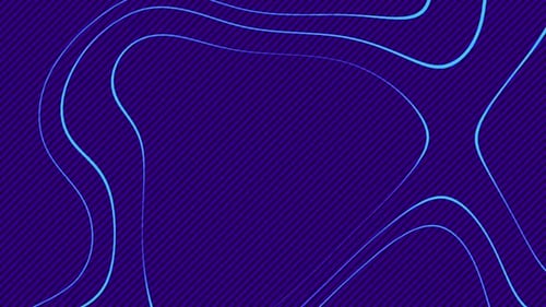Distorted Abstract Line Wave Background