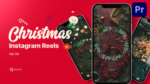 Christmas Reels for Premiere Pro Vol. 04