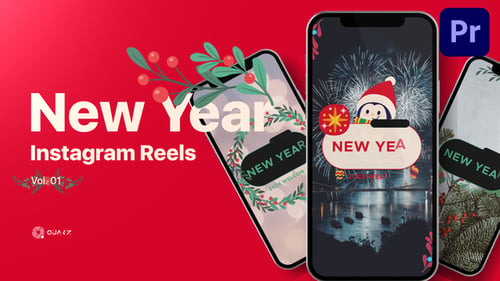 New Year Reels for Premiere Pro Vol. 01
