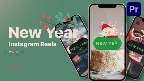 New Year Reels for Premiere Pro Vol. 03