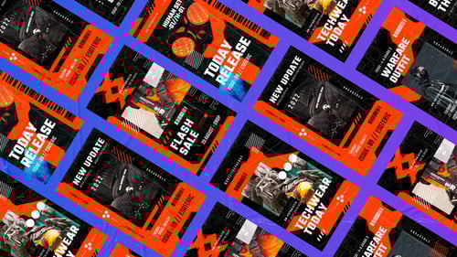 Neontech Techwear Reels & Stories