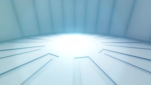 Plate-forme de scène blanche rotative avec lumière vive 4K