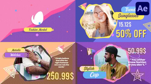 Fashion Market for After Effects