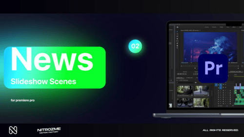 News Slideshow Scenes Vol. 02 for Premiere Pro