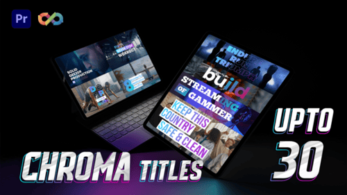 Gradient Chroma Titles - PR