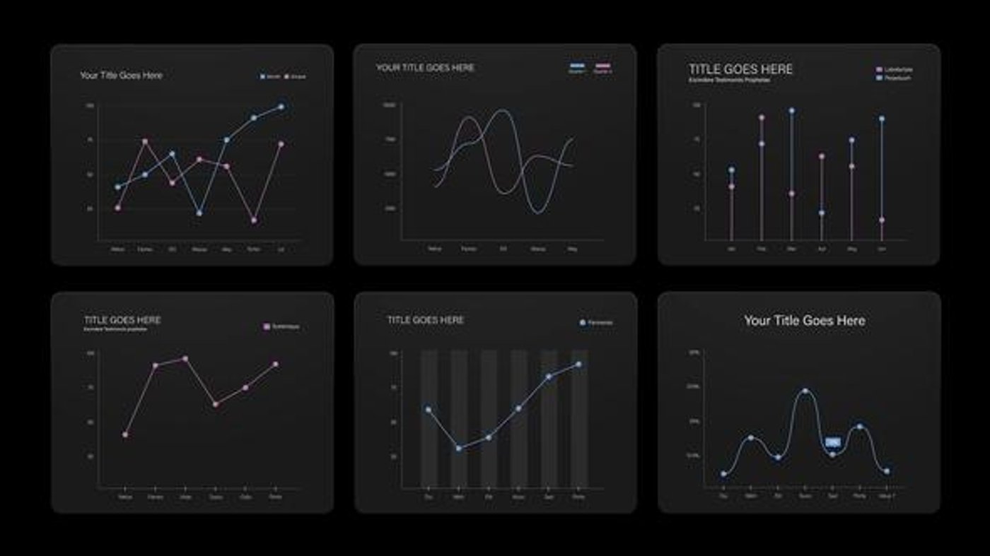 Animated Data Line Chart Infographics Pack, Infographics ft. line chart ...