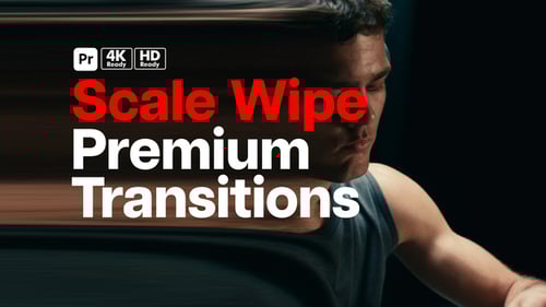 Premium Transitions Scale Wipe for Premiere Pro
