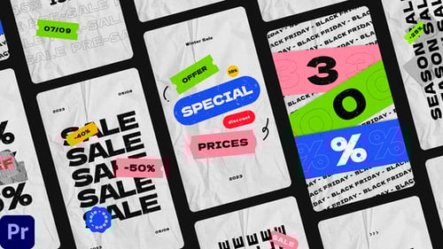 Dynamic Social Media Vertical Stories for Sales and Offers