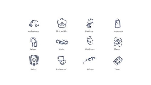 Medical - Outline Icons