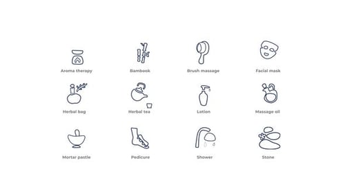Spa - Outline Icons