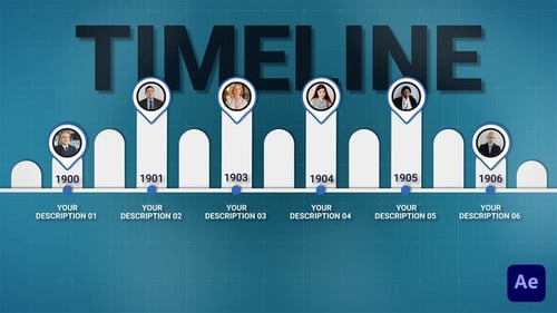 Animated Infographic Timeline Presentation