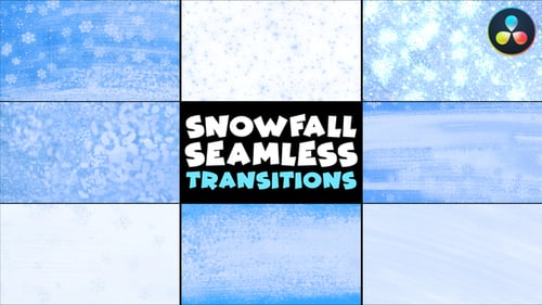 Snowfall Seamless Transitions | DaVinci Resolve