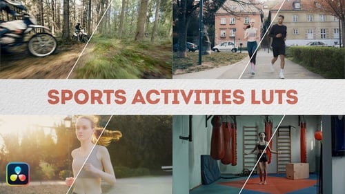 Sports Activities LUTs | DaVinci Resolve