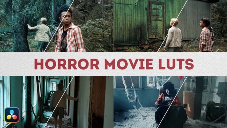 Cover for Horror Movie LUTs | DaVinci Resolve