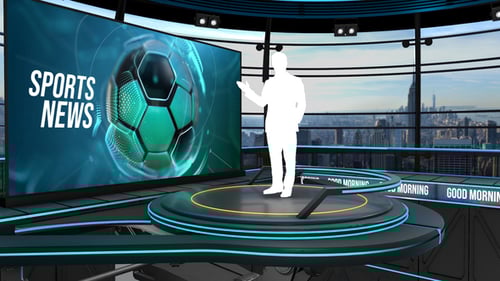 virtuelles Set Studio MDM