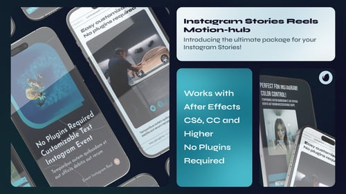 Modern Instagram Stories and Reels Mobile Video Template