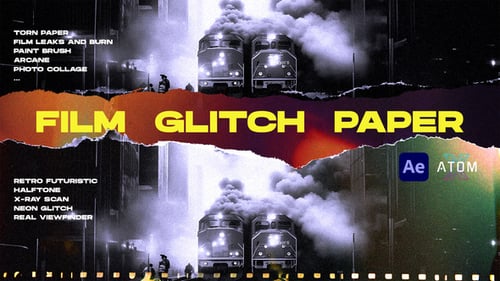 After Effects Transitions de whiterecord | Película, Glitch, Papel