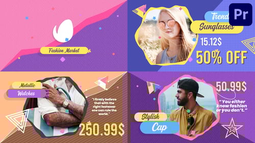 Fashion Market for Premiere Pro